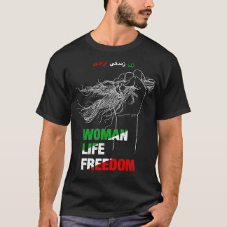 T-shirt Femmes Liberté de vie Iran protestations 1