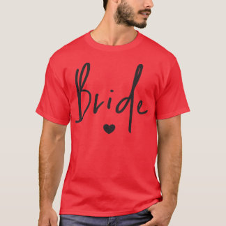 T-shirt Femmes Mariage Mignon Lune de Miel Enterrement de