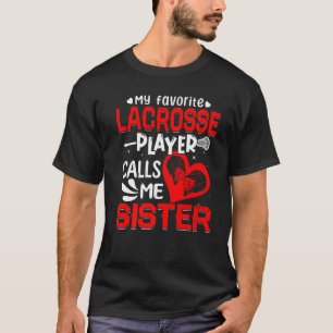 T-shirt Femmes Mon Joueur De Crosse Préféré M'Appelle Soeu