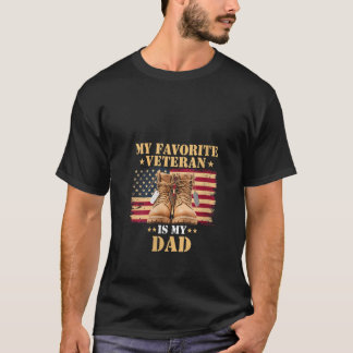 T-shirt Femmes Mon Vétérinaire Préféré Papa Botte Enfants