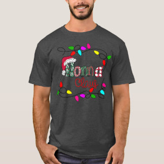 T-shirt FEMMES Noël Personnalisé Nonna Claus Xmas Lig