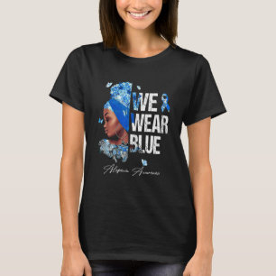 T-shirt Femmes noires Nous portons une sensibilisation à l