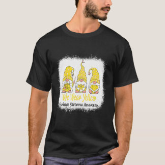 T-shirt Femmes Nous Portons Des Ailes Jaunes Sensibilisati
