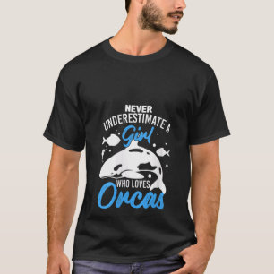 T-shirt Femmes Orca Graphique Pour Femmes Filles Enfants B