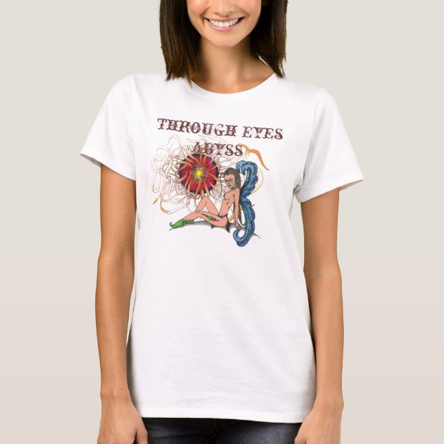 T-shirt Femmes par les yeux Abyss-Ferrie Chemise (Devant)