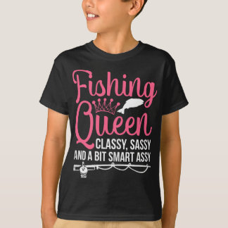 T-shirt Femmes Pêche pour filles Pêche basse poisson
