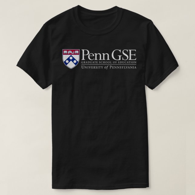 T-shirt Femmes Penn Quakers Vêtements GSE Ecole d'études s (Design devant)