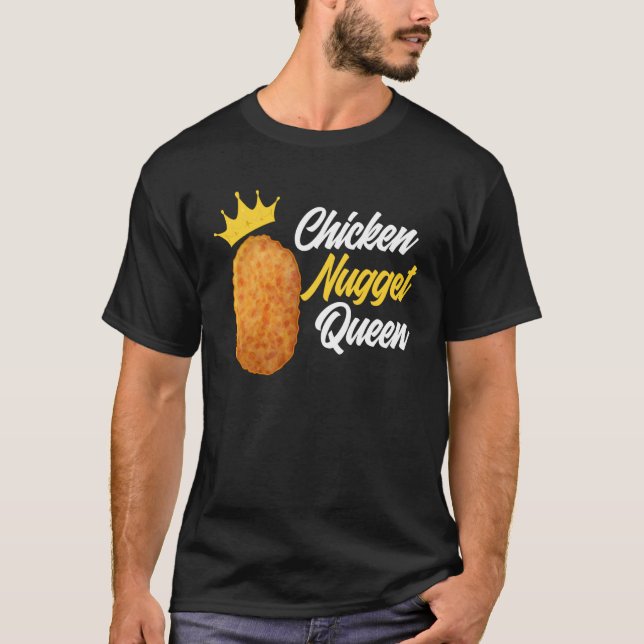 T-shirt FEMMES Poulet Nugget Queen Chicken Nugget (Devant)