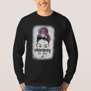 T-shirt Femmes première fois Maman 2022 Nouvelle première