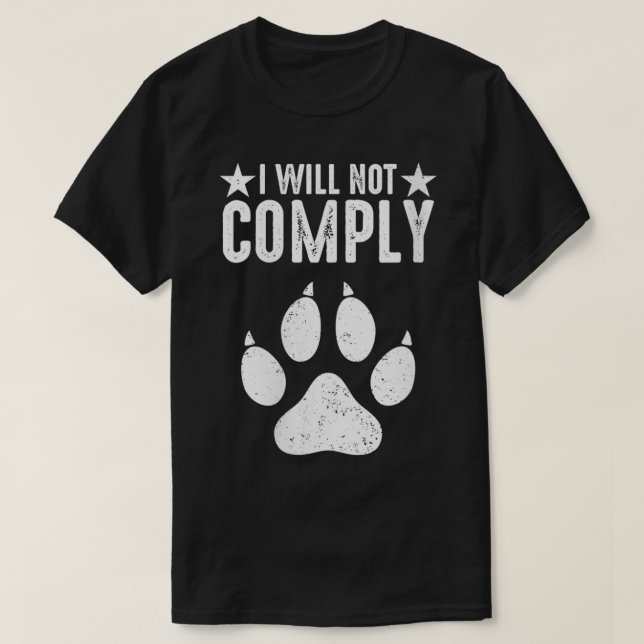 T-shirt Femmes que je ne respecterai pas VNeck (Design devant)