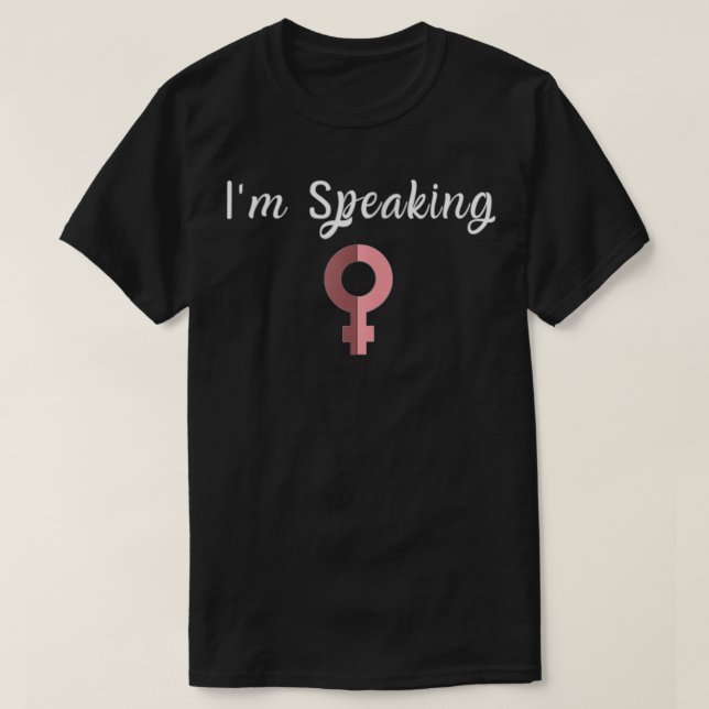 T-shirt Femmes que je parle  (Design devant)