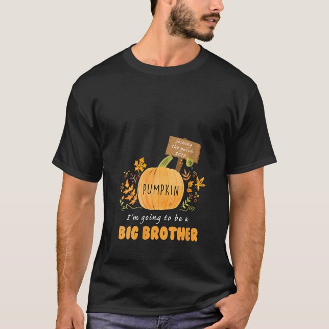 T-shirt Femmes que je vais devenir Citrouille Big Brother (Devant)