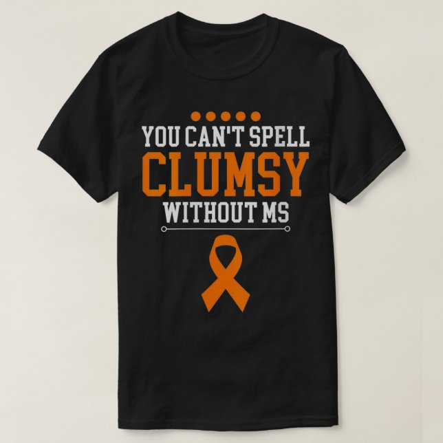 T-shirt Femmes que vous ne pouvez pas épeler maladroit san (Design devant)