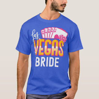 T-shirt Femmes qui correspondent Las Vegas Mariage mariée 