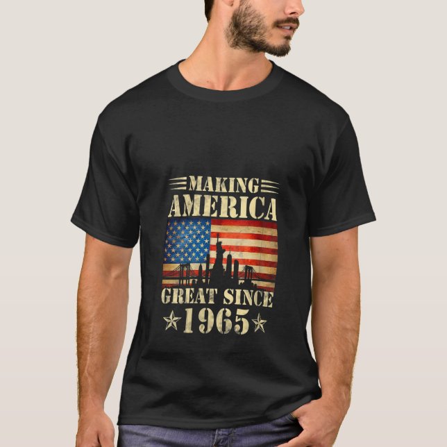 T-shirt Femmes qui rendent l'Amérique grande depuis 1965 A (Devant)