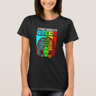 T-shirt Femmes Reine Afro Melanin Black Girl Magic Femmes