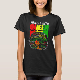T-shirt Femmes Reine Afro Melanin Black Girl Magic Femmes 