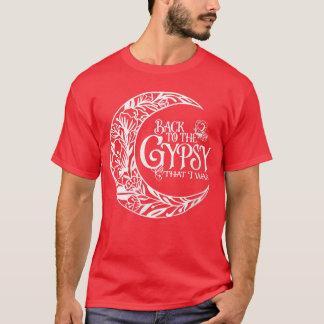 T-shirt Femmes Retour au Chapeau de Gitane J'étais Hippie