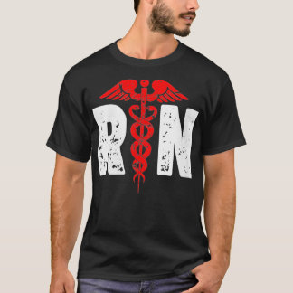 T-shirt Femmes RN avec logo d'infirmière RN Infirmière aut