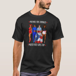 T-shirt Femmes se préparent pour des ennuis Femmes enterre