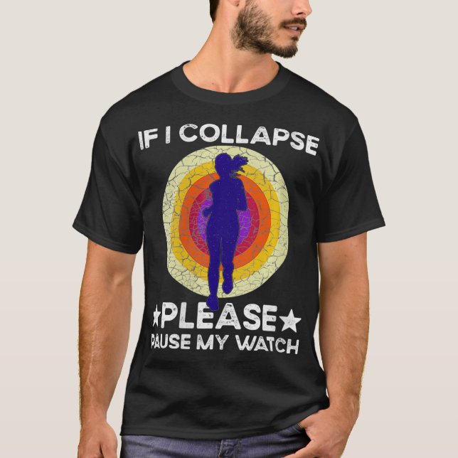T-shirt Femmes Si Je M'Effondre S'Il Vous Plaît Pause Ma M (Devant)