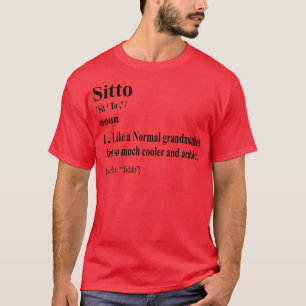 T-shirt Femmes Sitto Définition Arabe Grand-Mère Conceptio