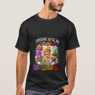 T-shirt Femmes suspendues avec mes Gnomies Joyeux Hallotha