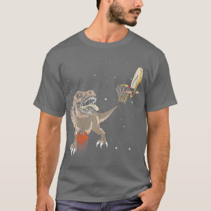 T-shirt Femmes Trex Trex Dinosaur Jouer Basket-ball Sport