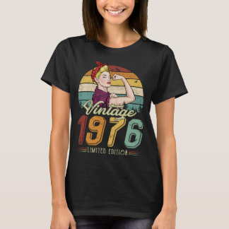 T-SHIRT FEMMES VINTAGE 1976 ÉDITION LIMITÉE