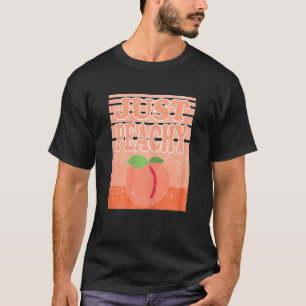 T-shirt Femmes Vintage Juste Peachy filles du Sud Retro Su