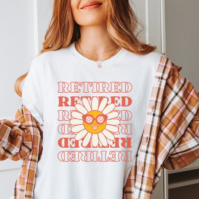 T-shirt Femmes vintages à la retraite, Retro Retraite Part (Créateur téléchargé)