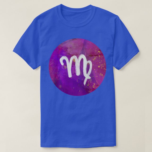T-shirt Femmes Virgo Astrologie Horoscope Femmes Ados Reto (Design devant)