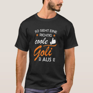 T-shirt Femmes Voici Comment Un Goli Vraiment Cool De Chri