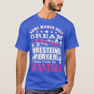 T-shirt FEMMES WRESTLING Grand-mère Drôle coton t s