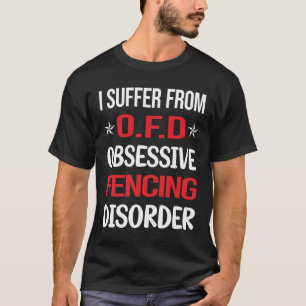 T-shirt Fencer d'escrime obsessionnel