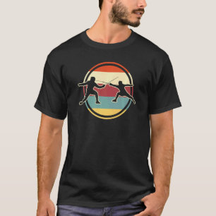 T-shirt Fencer rétro d'escrime vintage