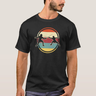 T-shirt Fencer rétro d'escrime vintage