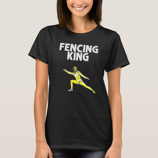 T-shirt Fencing For Fencer Men Grandpa Fencing (Devant)