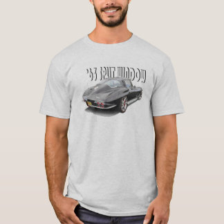 T-shirt fendu de Corvette de la fenêtre 1963