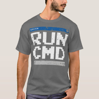 T-shirt Fenêtre de commande système RxTp
