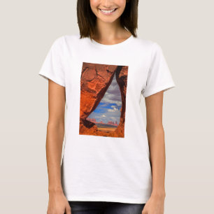 T-shirt Fenêtre de roche sur Monument Valley, AZ