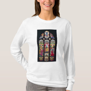 T-shirt Fenêtre dépeignant la Vierge et l'enfant