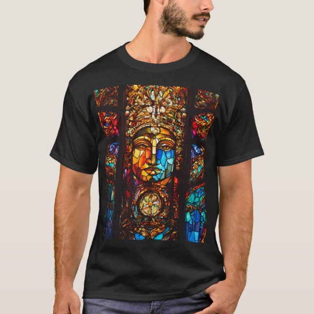 T-shirt Fenêtre en verre doux Imaginaire (Devant)