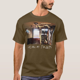 T-shirt fenêtre sur la pauvreté