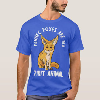 T-shirt Fennec Fo Spirit Animal Fennec Fo Propriétaire Des
