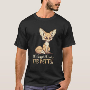 T-shirt Fennec Fox Ears mignonne Fennec Fox Lover Animal a