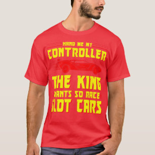 T-shirt Fente Voiture Course Me Main Le Contrôleur Fente D