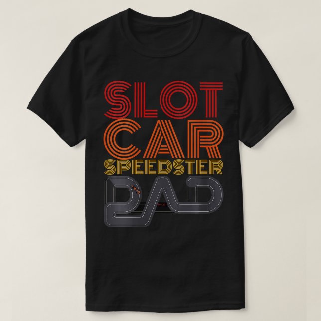 T-shirt Fente Voiture Speedster Papa Télécommandé Voiture  (Design devant)