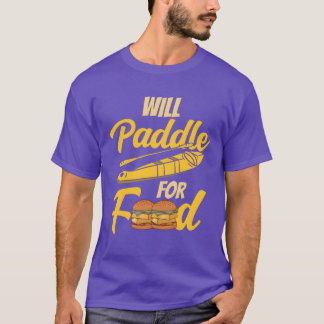 T-shirt Fera du paddle pour de la nourriture kayakiste kay