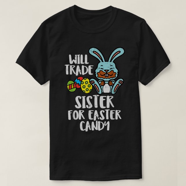 T-shirt Fera Échanger Soeur Pour Les Enfants Amusants De P (Design devant)